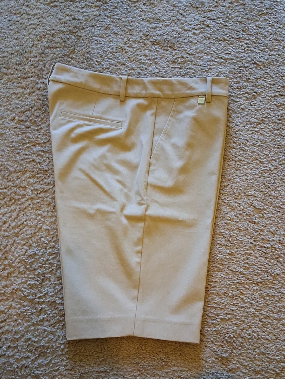 Ralph Lauren Black Label High-Waist Women’s Shorts — Light Beige